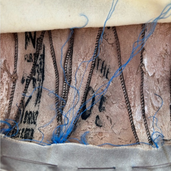 Vintage Mink Fur Stole Cape Wrap Shrug Light Brown - Needs Repair - Picture 14 of 14